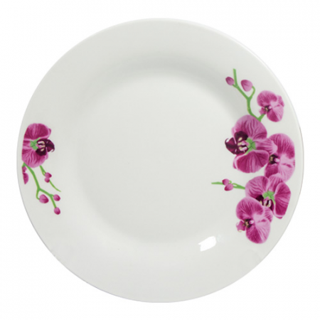 Тарелка керам №8 -19 см Нежная орхидея 050-33-02 ✅ базовая цена 37 грн. ✔ Опт ✔ Скидки ✔ Заходите! - Интернет-магазин ✅ Фортуна-опт ✅