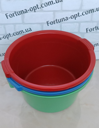 Таз 24 л п/э Юн 0229 ✅ базовая цена 145.49 грн. ✔ Опт ✔ Скидки ✔ Заходите! - Интернет-магазин ✅ Фортуна-опт ✅