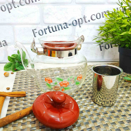 Заварочный чайник 1.2 л A-Plus - 1045 ✅ базовая цена $5.27 ✔ Опт ✔ Скидки ✔ Заходите! - Интернет-магазин ✅ Фортуна-опт ✅