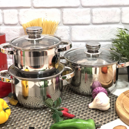 Набор кухонной посуды Edenberg EB - 3706➜ Опт и розница ✅ актуальная цена -Интернет магазин ✅ Фортуна ✅