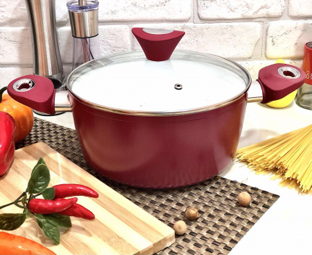 Кастрюля c керамическим покрытием 4 л Kаmille - 4212 ✅ базовая цена $16.68 ✔ Опт ✔ Скидки ✔ Заходите! - Интернет-магазин ✅ Фортуна-опт ✅