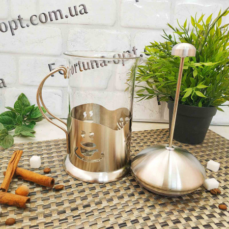 Кофеварка "френч-пресс" - 0.8 л A-Plus - 1028 ✅ базовая цена $4.74 ✔ Опт ✔ Скидки ✔ Заходите! - Интернет-магазин ✅ Фортуна-опт ✅