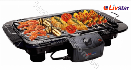 Электрический гриль барбекю Livstar LSU - 1319 ✅ базовая цена $13.95 ✔ Опт ✔ Скидки ✔ Заходите! - Интернет-магазин ✅ Фортуна-опт ✅