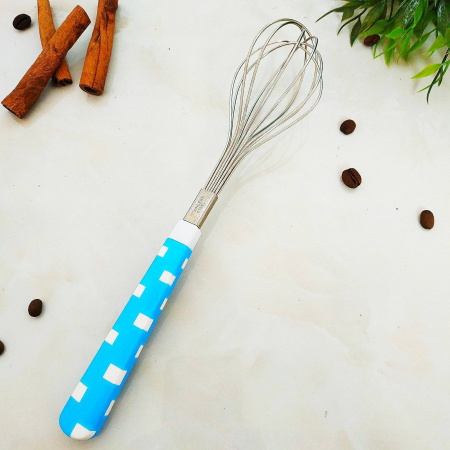 Венчик нержавеющий с пластиковой ручкой A-Plus - 0734 ✅ базовая цена $0.63 ✔ Опт ✔ Скидки ✔ Заходите! - Интернет-магазин ✅ Фортуна-опт ✅