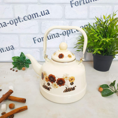 Чайник эмалированный без свистка Edenberg 1.7 л EB 3355 ✅ базовая цена $11.35 ✔ Опт ✔ Скидки ✔ Заходите! - Интернет-магазин ✅ Фортуна-опт ✅