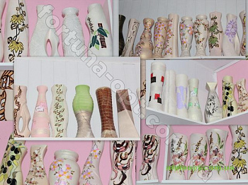 Ваза настольная средняя (в ассортименте) ➜ Оптом и в розницу ✅ актуальная цена -Интернет магазин ✅Фортуна✅