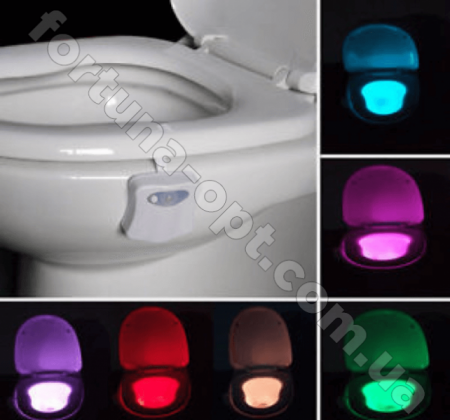 Led подсветка для унитаза с датчиком движения и света TV 0002043 ✅ базовая цена $4.26 ✔ Опт ✔ Скидки ✔ Заходите! - Интернет-магазин ✅ Фортуна-опт ✅