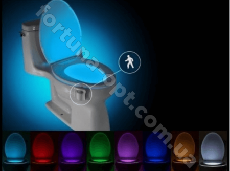 Led подсветка для унитаза с датчиком движения и света TV 0002043 ✅ базовая цена $4.26 ✔ Опт ✔ Скидки ✔ Заходите! - Интернет-магазин ✅ Фортуна-опт ✅