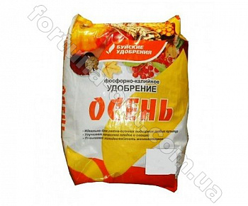 Удобрение фосфорно-калийное Осень 1 кг ✅ базовая цена 22.39 грн. ✔ Опт ✔ Акции ✔ Заходите! - Интернет-магазин Fortuna-opt.com.ua.