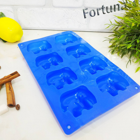 Форма силиконовая для выпечки Слоники 8 штук Empire EM - 7194 ✅ базовая цена $1.68 ✔ Опт ✔ Скидки ✔ Заходите! - Интернет-магазин ✅ Фортуна-опт ✅