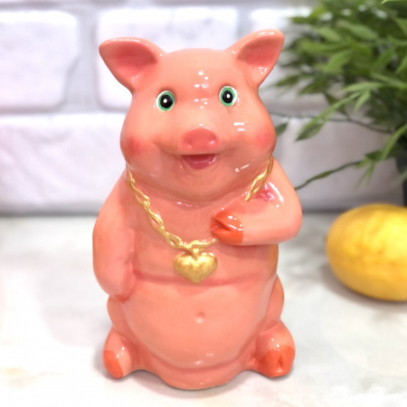 Копилка (свинка с цепочкой) - 2937 ✅ базовая цена 44.40 грн. ✔ Опт ✔ Скидки ✔ Заходите! - Интернет-магазин ✅ Фортуна-опт ✅