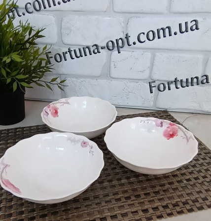 Салатник "7" керам Розовая орхидея 30060-61099 ✅ базовая цена 51.33 грн. ✔ Опт ✔ Скидки ✔ Заходите! - Интернет-магазин ✅ Фортуна-опт ✅
