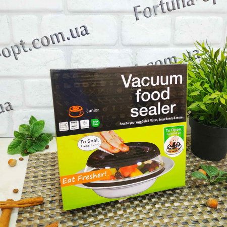 Вакуумная крышка для продуктов 19 см 165 ✅ базовая цена $4.55 ✔ Опт ✔ Скидки ✔ Заходите! - Интернет-магазин ✅ Фортуна-опт ✅