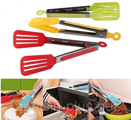 Щипцы силиконовые 30 см "лопатки" -071 ✅ базовая цена $1.86 ✔ Опт ✔ Скидки ✔ Заходите! - Интернет-магазин ✅ Фортуна-опт ✅