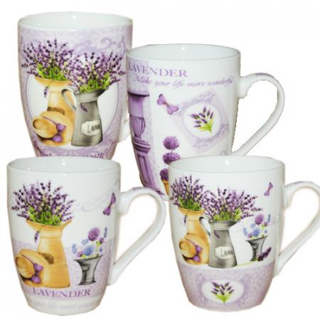 Чашка 360 мл Лаванда 040-01-09 ✅ базовая цена 47.88 грн. ✔ Опт ✔ Скидки ✔ Заходите! - Интернет-магазин ✅ Фортуна-опт ✅