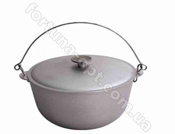 Казан алюминиевый туристический с дужкой Биол К 0800 т - 8 л➜ Оптом и в розницу ✅ актуальная цена -Интернет магазин ✅ Фортуна ✅