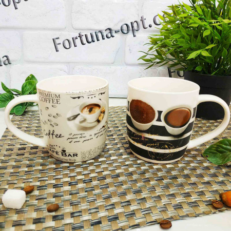 Чашка 340 мл "Вкус кофе" SNT - 2184 ✅ базовая цена 62.80 грн. ✔ Опт ✔ Скидки ✔ Заходите! - Интернет-магазин ✅ Фортуна-опт ✅