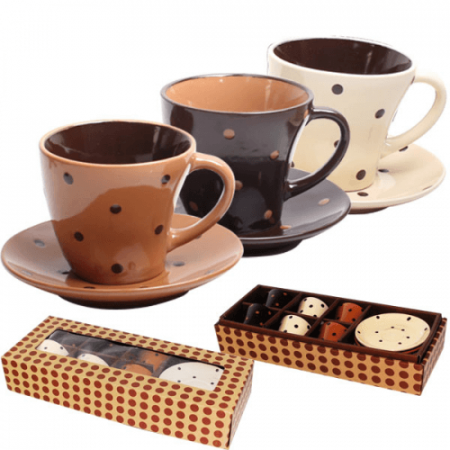 Набор чайный 12 пр 200 мл Карамель 1517-02  ✅ базовая цена 445.34 грн. ✔ Опт ✔ Скидки ✔ Заходите! - Интернет-магазин ✅ Фортуна-опт ✅