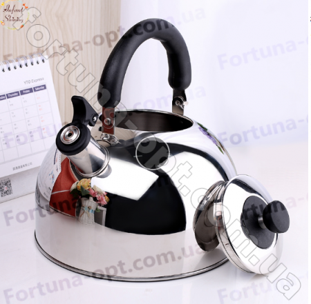 Чайник нержавеющий для плиты A-Plus - 1322 3 л ✅ базовая цена $6.46 ✔ Опт ✔ Скидки ✔ Заходите! - Интернет-магазин ✅ Фортуна-опт ✅