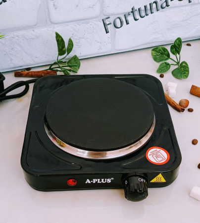 Электроплита одинарная A-Plus - 2102 (1000Вт) ✅ базовая цена $7.09 ✔ Опт ✔ Скидки ✔ Заходите! - Интернет-магазин ✅ Фортуна-опт ✅