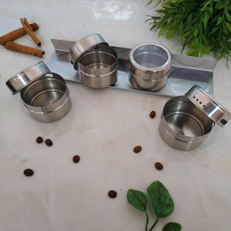 Набор для специй на магните 4 пр. Benson -189 ✅ базовая цена $5.26 ✔ Опт ✔ Скидки ✔ Заходите! - Интернет-магазин ✅ Фортуна-опт ✅