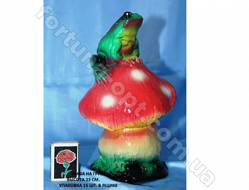 Жаба на грибе 1831 ➜ Оптом и в розницу ✅ актуальная цена -Интернет магазин ✅ Фортуна ✅