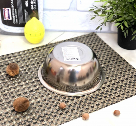 Миска из нержавеющей стали A-Plus - 0871 (14 см) ✅ базовая цена $0.57 ✔ Опт ✔ Скидки ✔ Заходите! - Интернет-магазин ✅ Фортуна-опт ✅