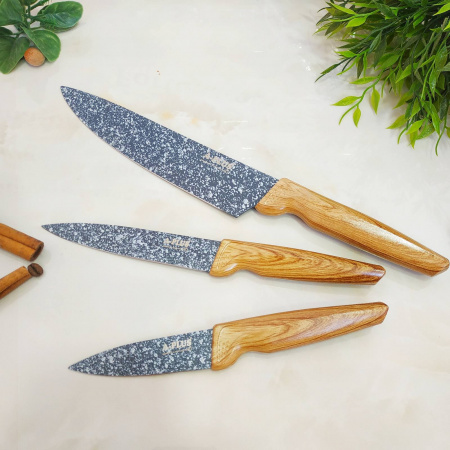 Набор ножей A-Plus - 0998 (6предметов) ✅ базовая цена $7.25 ✔ Опт ✔ Скидки ✔ Заходите! - Интернет-магазин ✅ Фортуна-опт ✅