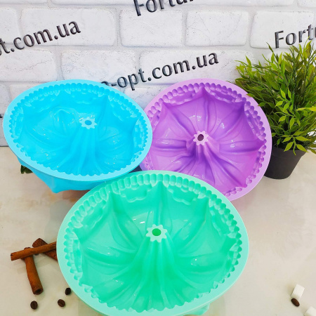 Форма силиконовая для выпечки кекса с втулкой A-Plus - 1949 ✅ базовая цена $2.68 ✔ Опт ✔ Скидки ✔ Заходите! - Интернет-магазин ✅ Фортуна-опт ✅