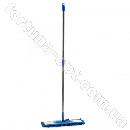 Полотер с микрофиброй и телескопической ручкой из нержавеющей стали - 8118 ✅ базовая цена $4.30 ✔ Опт ✔ Скидки ✔ Заходите! - Интернет-магазин ✅ Фортуна-опт ✅