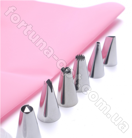 Мешок кондитерский с насадками и адаптером Empire ЕМ - 9644 ✅ базовая цена $3.14 ✔ Опт ✔ Скидки ✔ Заходите! - Интернет-магазин ✅ Фортуна-опт ✅