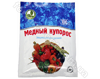 Купорос медный 100 г ✅ базовая цена 17.29 грн. ✔ Опт ✔ Акции ✔ Заходите! - Интернет-магазин Fortuna-opt.com.ua.