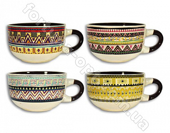 Чашка для супа Elina EL - 3243 490 мл ✅ базовая цена 50.23 грн. ✔ Опт ✔ Акции ✔ Заходите! - Интернет-магазин Fortuna-opt.com.ua.