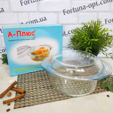 Кастрюля (термостекло) A-Plus - 1081 (2,5л) ✅ базовая цена $8.71 ✔ Опт ✔ Скидки ✔ Заходите! - Интернет-магазин ✅ Фортуна-опт ✅