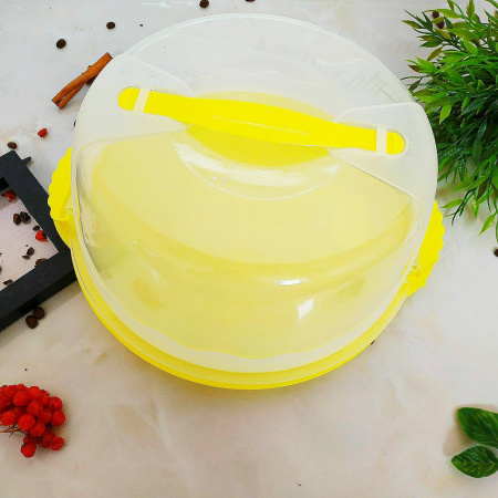 Тортовница пластиковая с крышкой Empire EM - 1305 ✅ базовая цена $2.44 ✔ Опт ✔ Скидки ✔ Заходите! - Интернет-магазин ✅ Фортуна-опт ✅