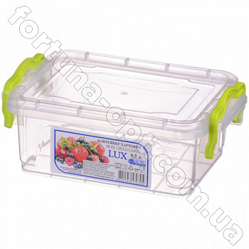 Судочек пищевой с ручками 0,45 л - 0310 ➜ Оптом и в розницу ✅ актуальная цена -Интернет магазин ✅ Фортуна ✅