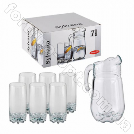 Набор для сока Pasabahce Sylvana 1+6 - 97875 ✅ базовая цена 225.91 грн. ✔ Опт ✔ Скидки ✔ Заходите! - Интернет-магазин ✅ Фортуна-опт ✅