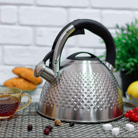 Чайник нержавеющий 3л Edenberg EB - 8830 ✅ базовая цена $16.27 ✔ Опт ✔ Скидки ✔ Заходите! - Интернет-магазин ✅ Фортуна-опт ✅