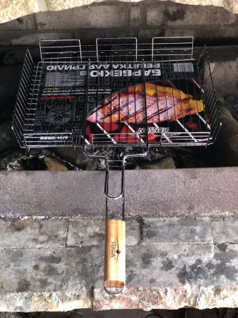 Решетка для гриля 41 х 31,5 х 6,5 см Stenson MH - 0085 ✅ базовая цена $5.49 ✔ Опт ✔ Скидки ✔ Заходите! - Интернет-магазин ✅ Фортуна-опт ✅