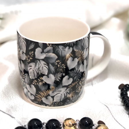 Чашка 360 мл "Feathers" 00698 ✅ базовая цена $1.87 ✔ Опт ✔ Скидки ✔ Заходите! - Интернет-магазин ✅ Фортуна-опт ✅