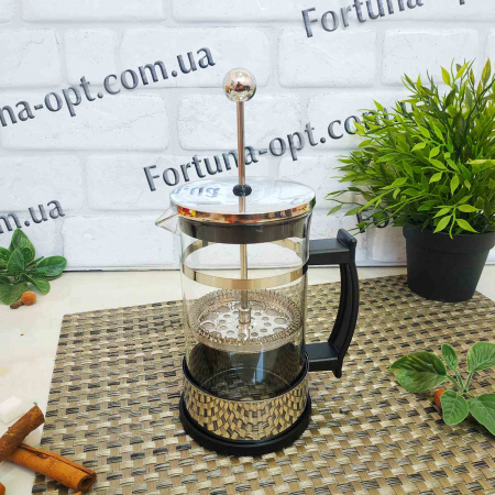 Заварник пресс 600мл 1034 А+ ✅ базовая цена $6.38 ✔ Опт ✔ Скидки ✔ Заходите! - Интернет-магазин ✅ ;Фортуна-опт ✅