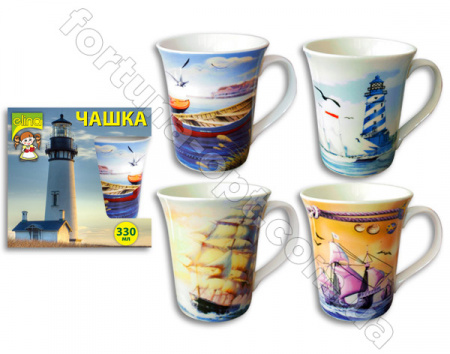 Чашка керамическая Elina EL - 3184 330 мл ✅ базовая цена 30.70 грн. ✔ Опт ✔ Скидки ✔ Заходите! - Интернет-магазин ✅ Фортуна-опт ✅