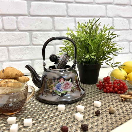 Чайник эмалированный 1,7л Benson BN - 0123 ✅ базовая цена $10.83 ✔ Опт ✔ Скидки ✔ Заходите! - Интернет-магазин ✅ Фортуна-опт ✅