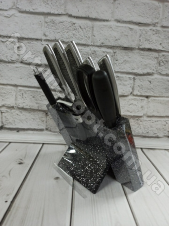 Набор ножей на магнитной подставке Edenberg EB - 3614 - 9 пр ✅ базовая цена $29.84 ✔ Опт ✔ Скидки ✔ Заходите! - Интернет-магазин ✅ Фортуна-опт ✅
