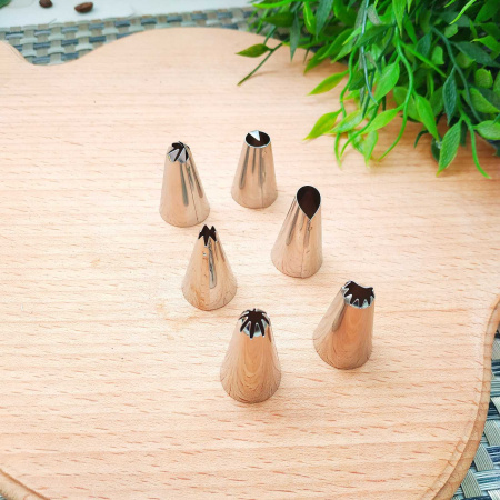 Насадки кондитерские из 6-ти на планшете  - 17809 ✅ базовая цена 33.40 грн. ✔ Опт ✔ Скидки ✔ Заходите! - Интернет-магазин ✅ Фортуна-опт ✅