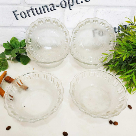 Салатник "Яблоко" 330 мл 6шт/наб 961(58262)828-2-3 ✅ базовая цена 77 грн. ✔ Опт ✔ Скидки ✔ Заходите! - Интернет-магазин ✅ Фортуна-опт ✅