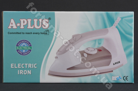 Утюг с керамическим покрытием подошвы A-Plus - 0077 ✅ базовая цена $13.50 ✔ Опт ✔ Скидки ✔ Заходите! - Интернет-магазин ✅ Фортуна-опт ✅