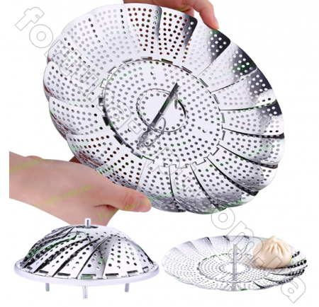 Пароварка лепесток из нержавеющей стали A-Plus 18 см - 1067 ✅ базовая цена 101.79 грн. ✔ Опт ✔ Скидки ✔ Заходите! - Интернет-магазин ✅ Фортуна-опт ✅