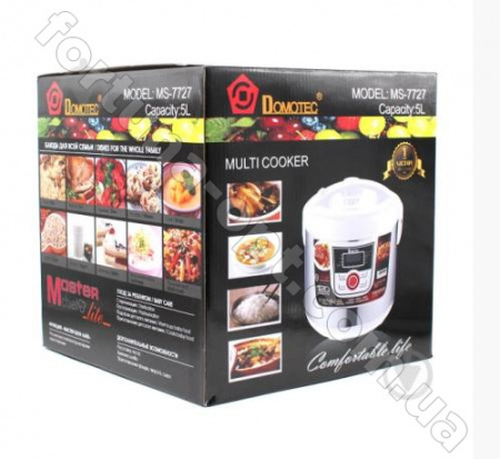 Мультиварка Domotec MS-7727 - 900 Вт -12 режимов  ✅ базовая цена $24.27 ✔ Опт ✔ Скидки ✔ Заходите! - Интернет-магазин ✅ Фортуна-опт ✅