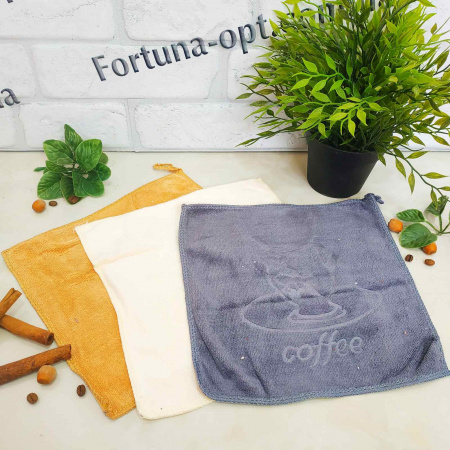 Салфетка микрофибра Чашки 25х25см 0406 ✅ базовая цена 13.75 грн. ✔ Опт ✔ Скидки ✔ Заходите! - Интернет-магазин ✅ Фортуна-опт ✅